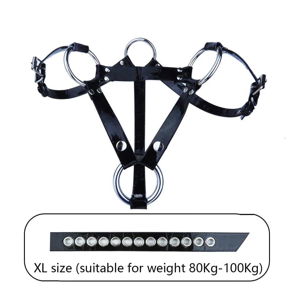 Adjustable Chastity Device With Pu Leather Belt For Comfort_voghion.com