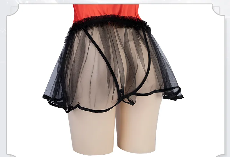 Sexy Dienstmädchen Cosplay Dessous Set Damen Spitze Uniform_voghion.com