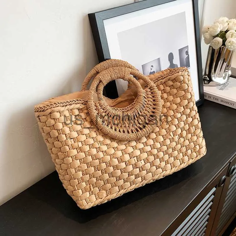 Boho Beach Boho Rattan Bag Boho Straw Beach Tote Half Moon Rattan