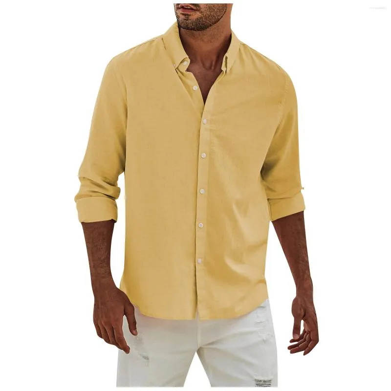 Mannen Casual Shirts Camisa Masculina Shirt Top Lange Mouw Hawaiian Mannen Kleding Mode Luxe Effen En Blouses S-XXXL