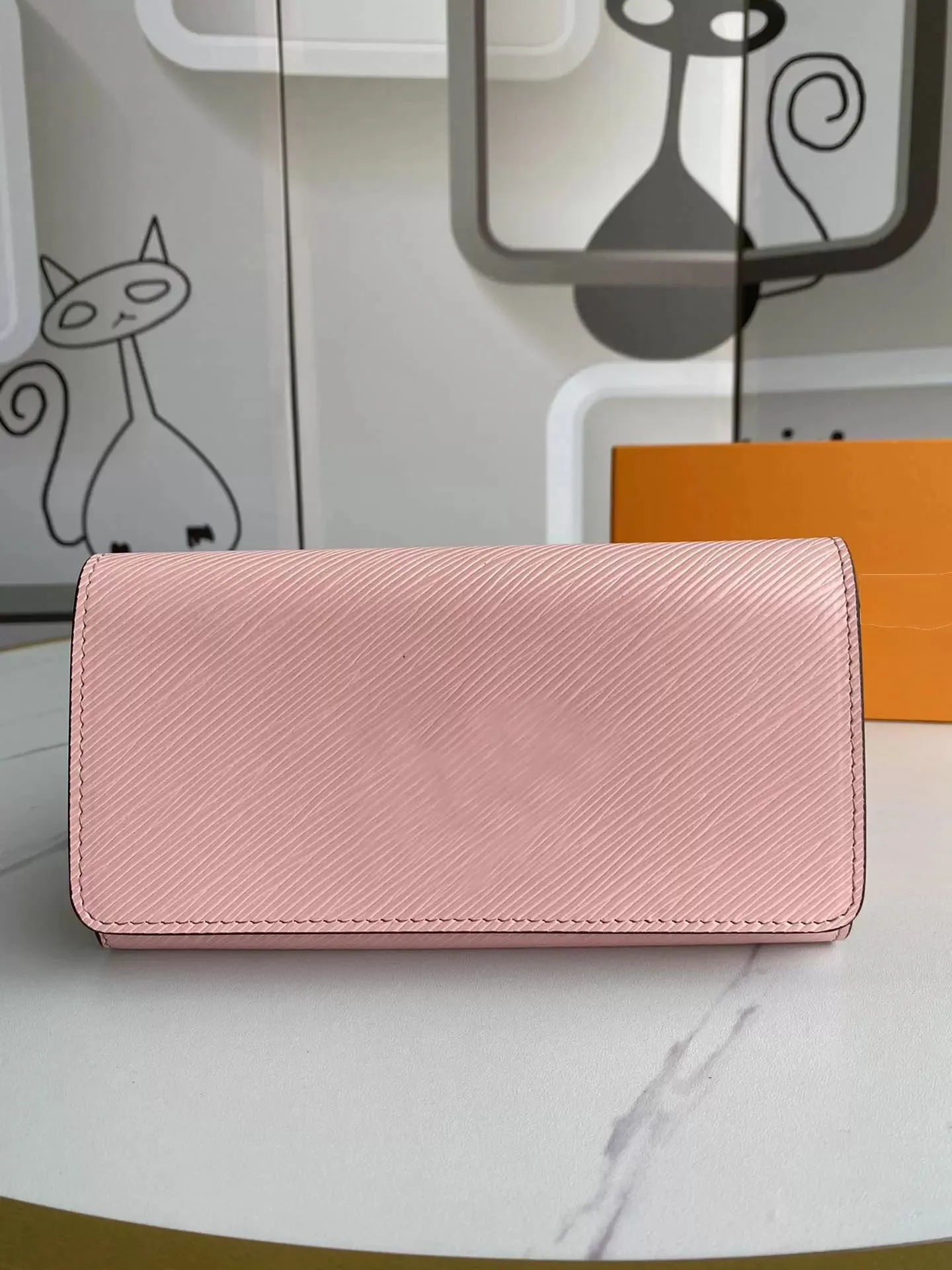 Hoge kwaliteit Luxe ontwerpers Portefeuilles Purse Bag Fashion Short Victorine Wallet Twist Epi Monograms Empreinte Classic Pallas Card Holder Zippy Coin Purses M6117