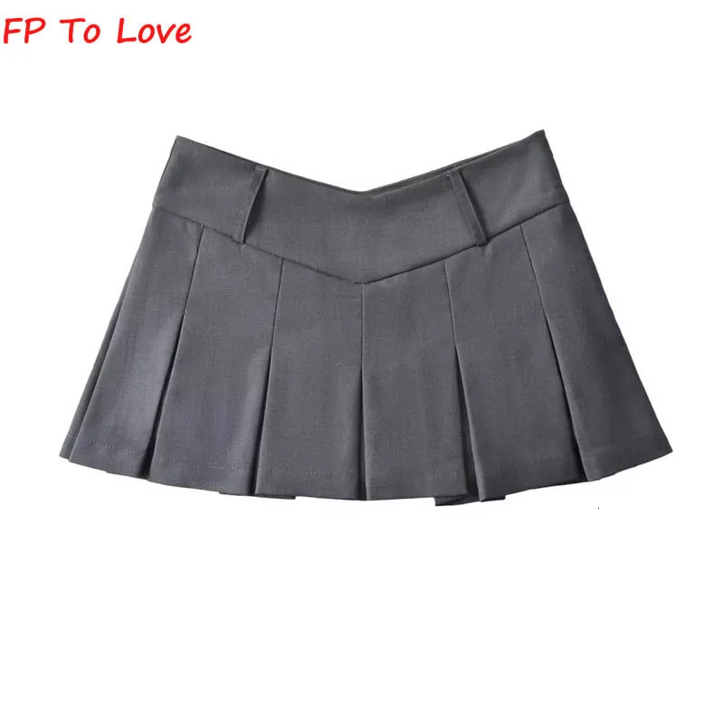 Skater winter plaid wool skirt women 4654 Skater winter plaid wool skirt women 4654