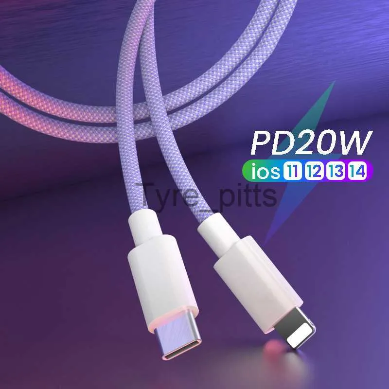 Durable Data Cord For IPhone USB Fast Charge Cable, Power Delivery