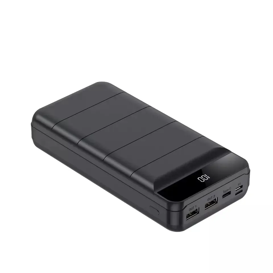 En çok satan Mini Power Bank 30000mah Led Powerbank 50000mAH Telefon Şarj Cihazları Toplu Güç Bankaları