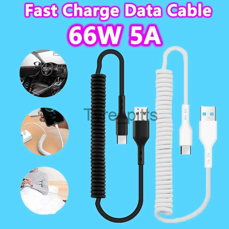 Зарядные Устройства/Кабели PD 60W 5A Type C Быстро Зарядка USB C Кабельное  Пружинное Телескопическое Телефона Зарядное Устройство Для IPhone Samsung  Xiaomi Phone Accessorie Кабели X0804 От 822 руб. | DHgate