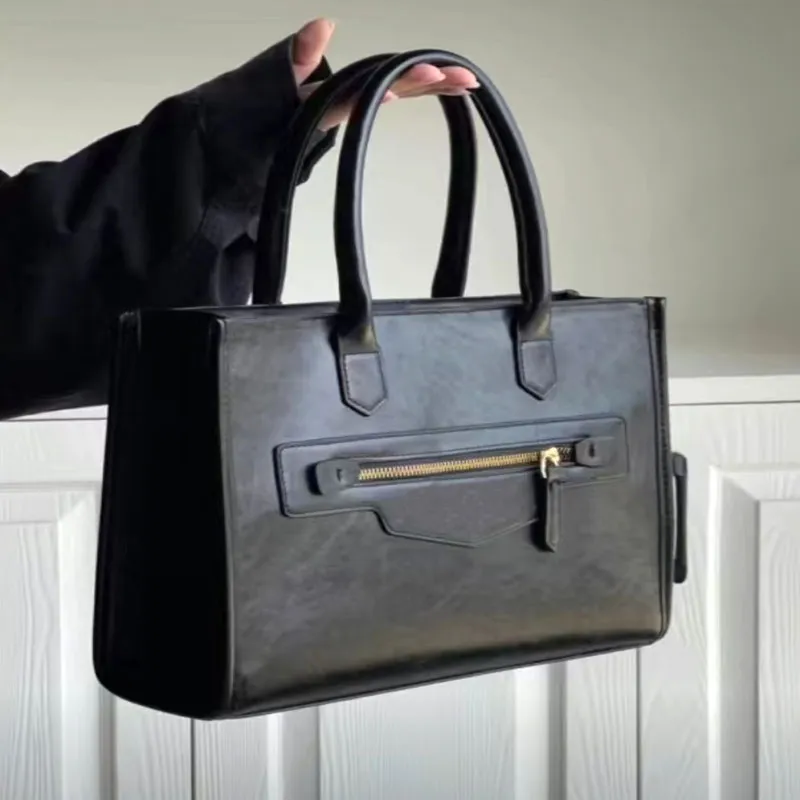 Nouvelle mallette de mode sac fourre-tout sens avancé simple 100 sac à bandoulière grande capacité