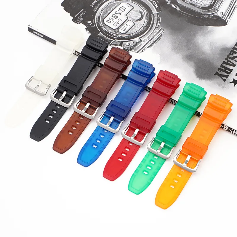 Casio watch silicone strap new arrivals