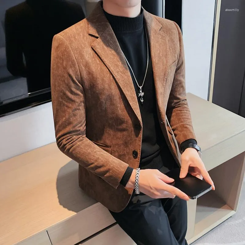 Plus size corduroy blazer top