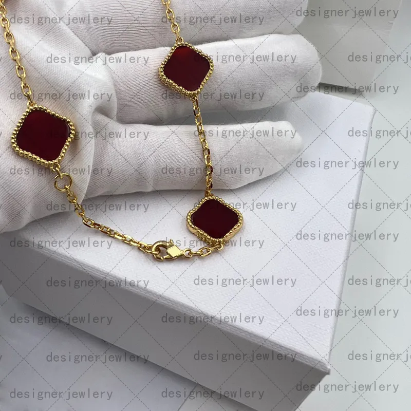 White clover cheap necklace designer