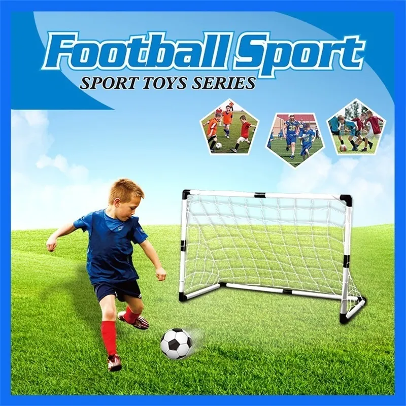 Garde de football Enfant But de Foot Jouet de Football Entrainement pour  Enfant Jeu Exterieur -JID-ROE