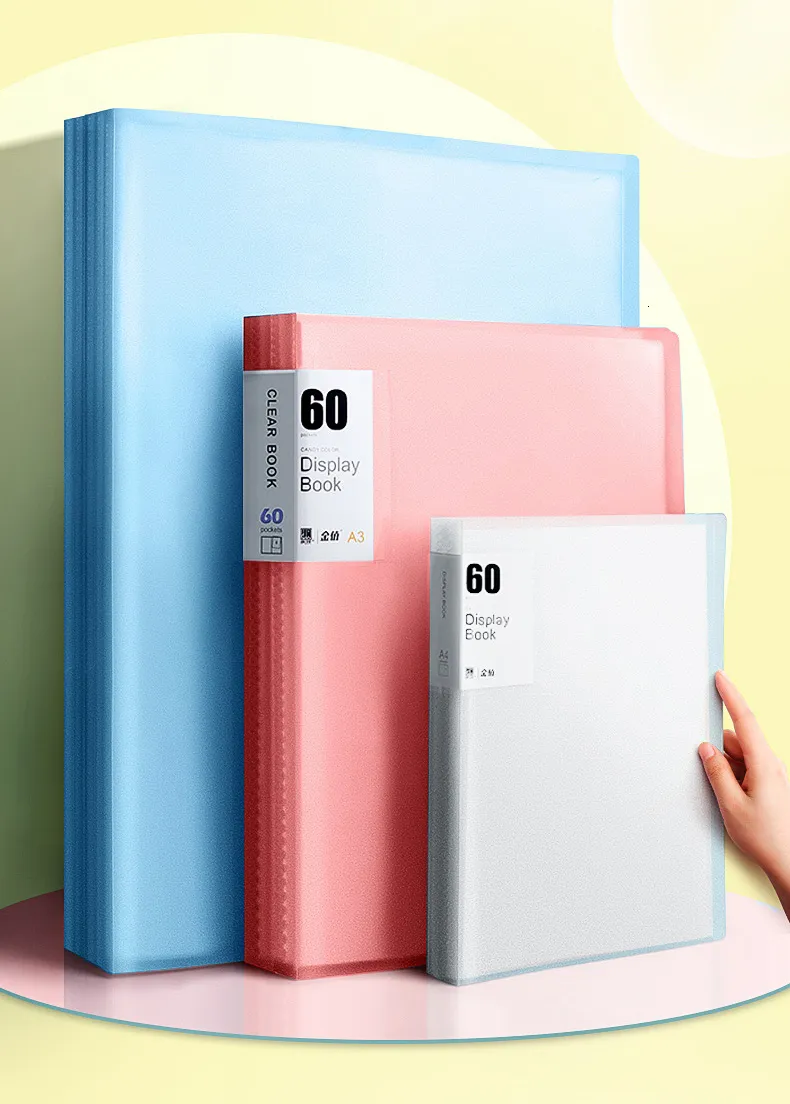 DHgate.com:A3 8K Plastic Filing Storage Picture Album Folder for ...