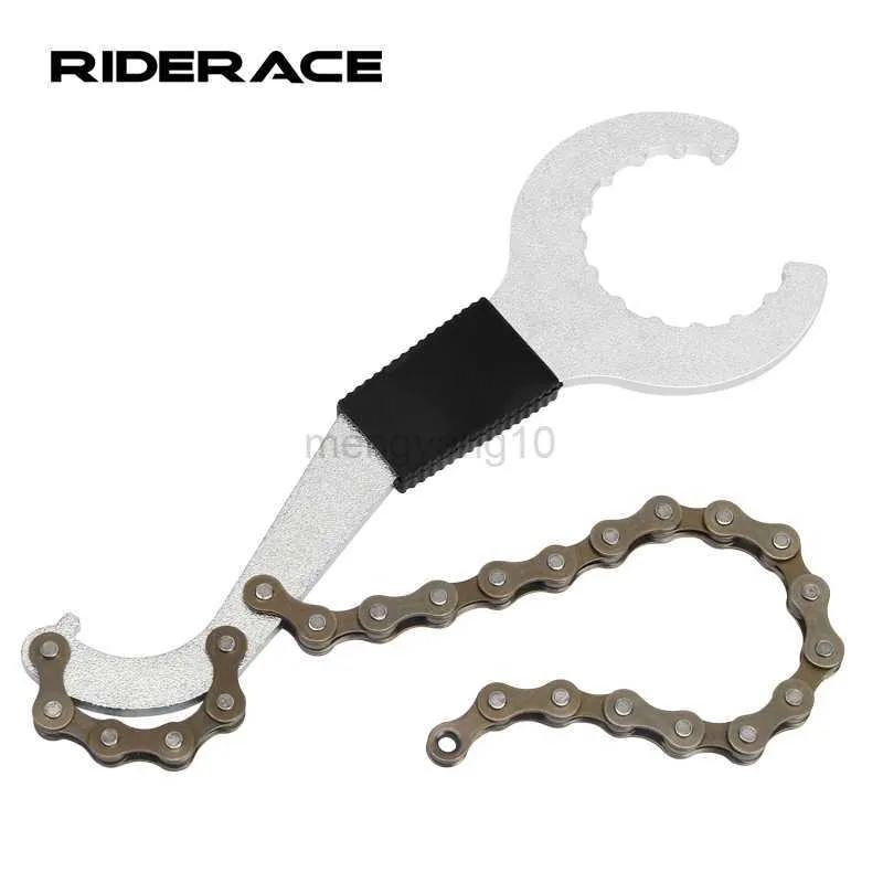 Tools 3 In 1 Bicycle Cassette Flywheel Removal Tool With Chain Whip Sprocket Wrench MTB Road Bike Bottom Bracket Remover BB Spanner HKD230804