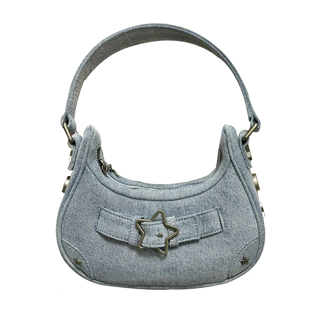 Y2k Vintage Star Shoulder clutches bag - Japanese PU Leather Y2k Vintage Star Shoulder clutches bag - Japanese PU Leather