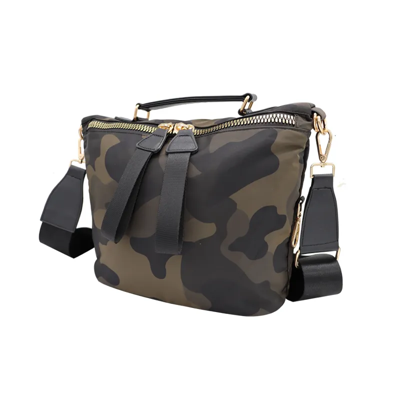 Abendtaschen Wasserdichte Nylon Umhängetasche Est Camo Frauen Messenger Reise Mode Tote mit mehreren Taschen für 230803