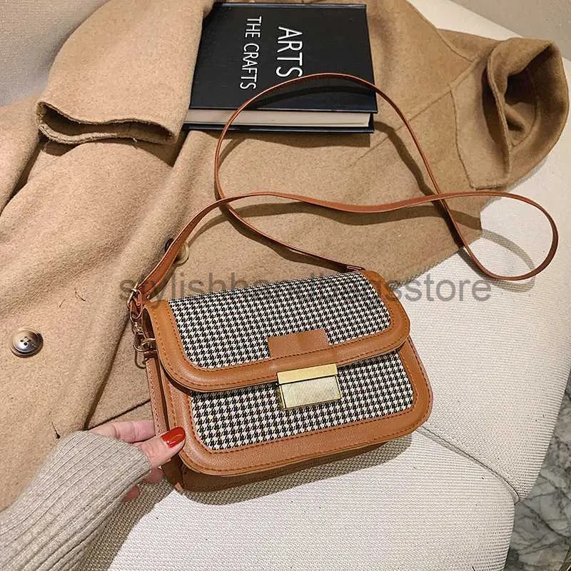 Bolsas de ombro Bolsa de axila bolsa feminina 2020 nova moda malha vermelha xadrez pequena bolsa quadrada design de nicho bolsas de um ombro crossbody elegantesbolsas de mãoloja