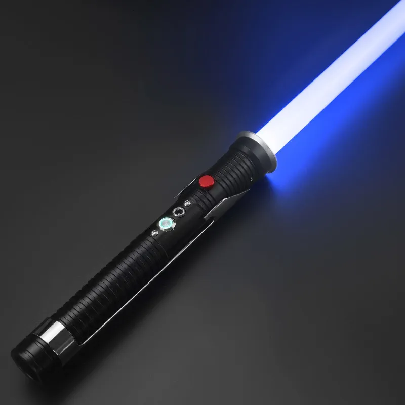 LED Lightsaber With 16 RGB Colors, 5 Sound Effects, Metal Flashing Hilt