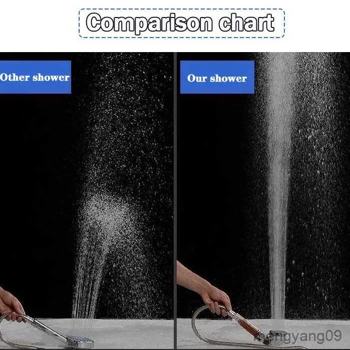 Łazienka S wanna anion prysznic pod wysokim ciśnieniem woda woda deszczowa w łazience spa filtr prysznic R230804