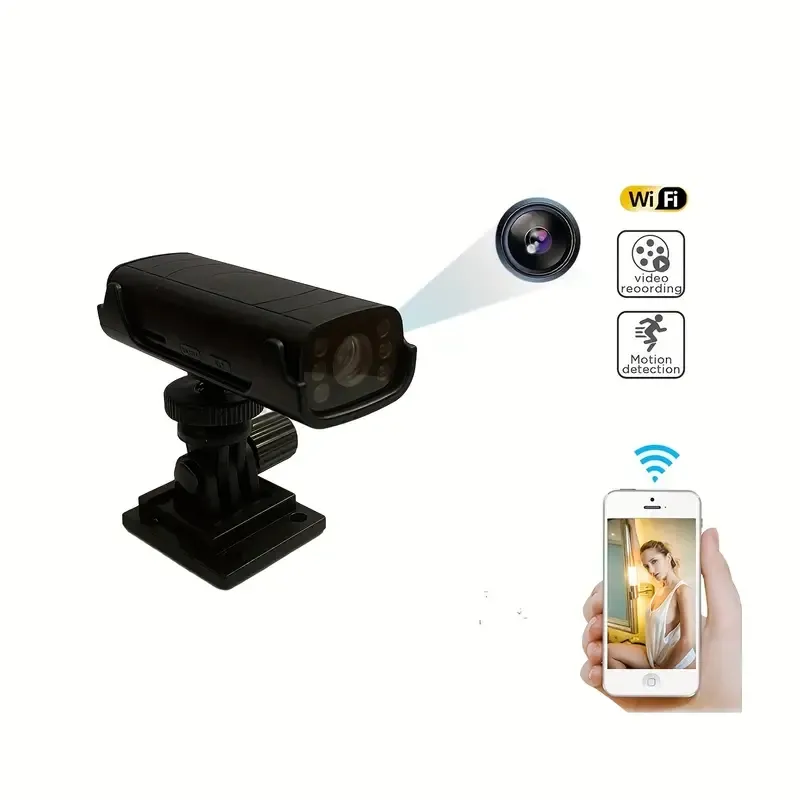 جديد 720p Security 500mAh IP CCTV Mini WiFi Camera Wireless HD 1080p Home Home Infrared Night Visio CCTV Outdoor Outdoor بدون تطبيق بطاقة TF: JXLCAM