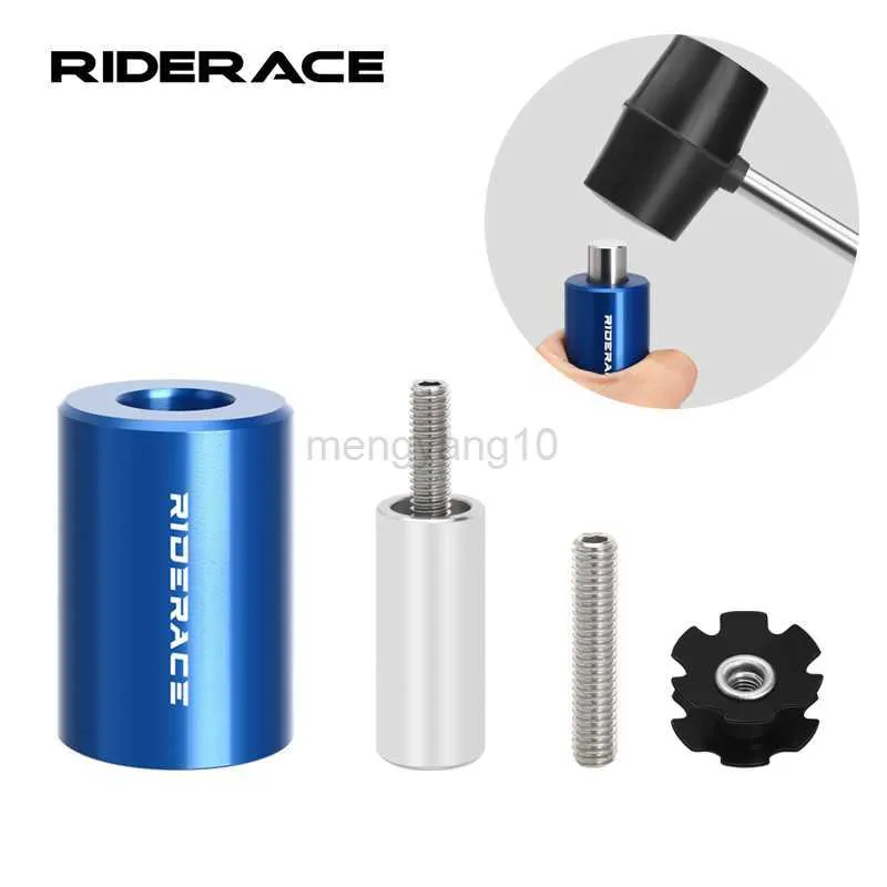 Tools Bicycle Front Fork Star Nut Installation Tool With Spare Star Nuts Mountain Bike Headset Star Nuts Mounting Device Repair Tools HKD230804
