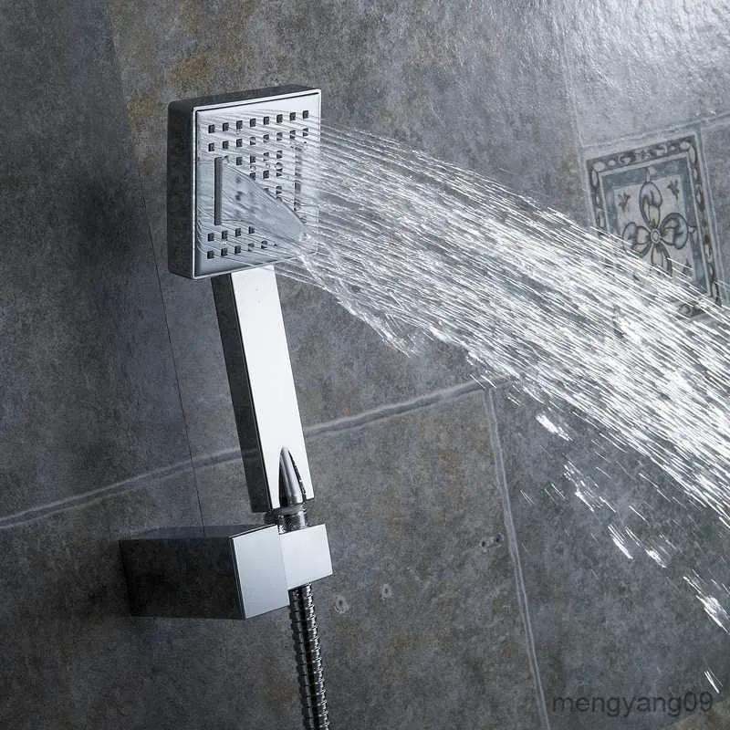 Pommeaux de douche de salle de bain pommeau de douche pulvérisateur de douche supérieur pommeau de douche mural/plafond et vente au détail R230804