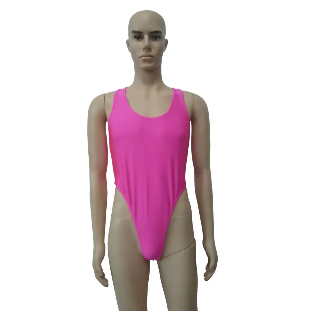 Мода мужчина и женские костюмы костюмы спандекс танцы колготки Unisex Zentai Swimsuit T-Back