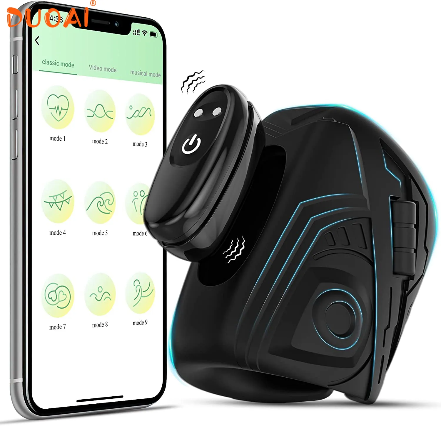 Bluetooth Penis Training Vibrator Für Männer App... Von 7,5 €