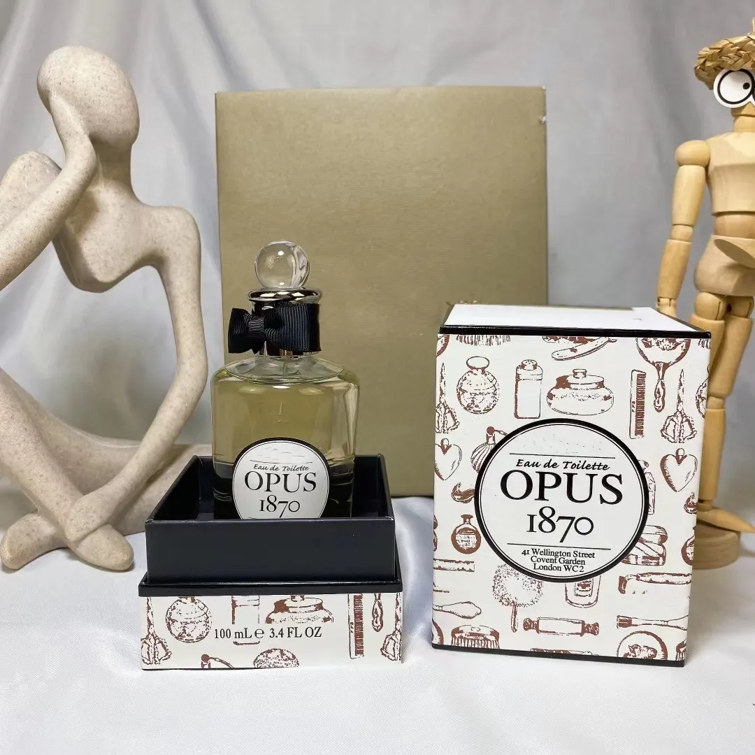 Mannen Vrouw Parfum Eau De Toilette EDT Voor Man Opus 1870 Spray 100ml 3.4 FL.OZ Geur Gezondheid Schoonheid Geuren Deodorant Mannen Langdurig Fruitig Keulen Hoge kwaliteit