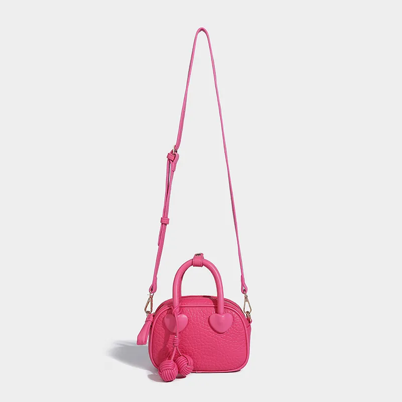 Evening Bags MABULA Pink Korean Ladies Top Handle Purse Soft Leather PU Crossbody Small Travel Bag Solid Elegant Women Cell Phone Handbag 230803 From 32 04 DHgate