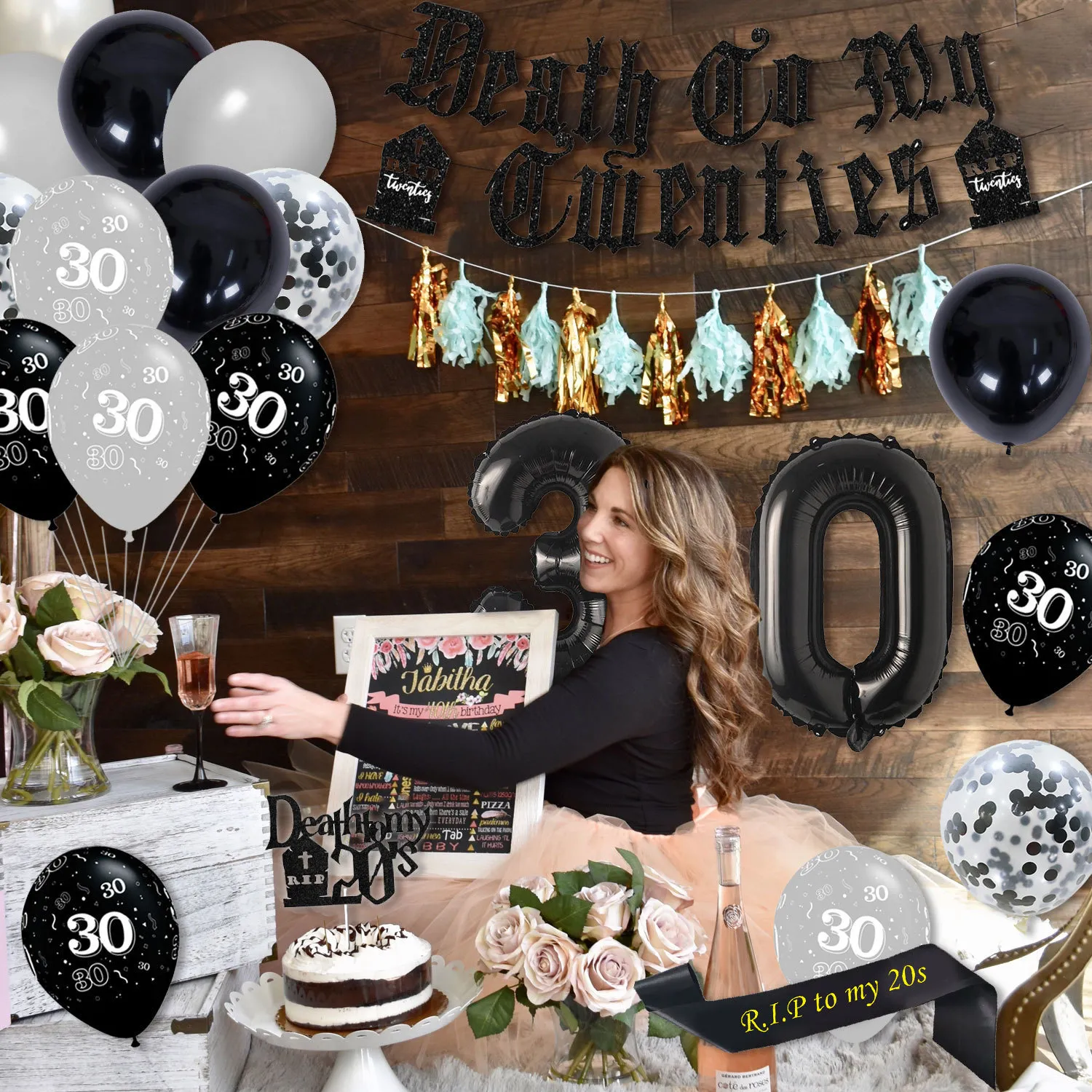 Death to My Twenties 30th Birthday Party — Mint Event Design