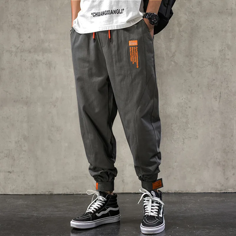 Japanese Streetwear Cargo Joggers For Men Fashionable 2023 Male Joggers ...