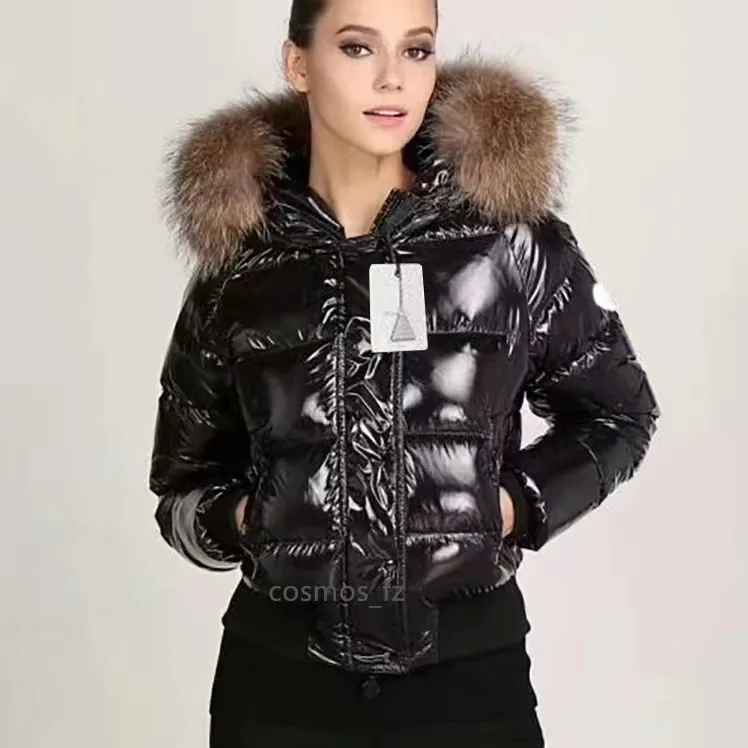 Women Down Coats Krótkie Puszysty klasyczne kurtki Kurtki żeńskie kurtki designerskie Tops