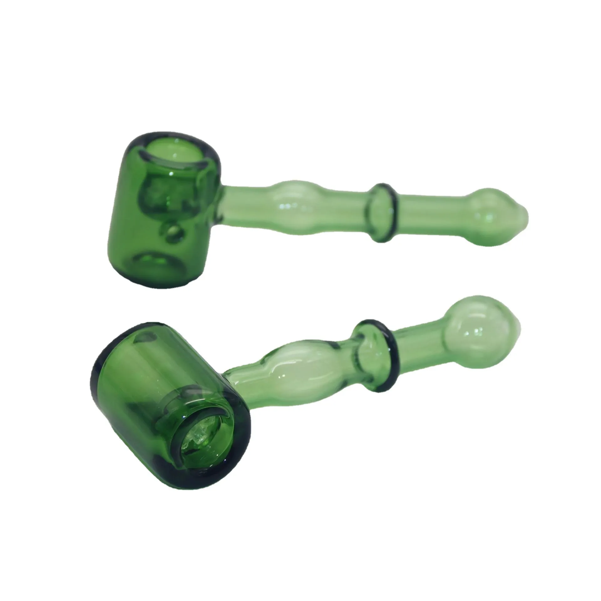 Verre Cuillère Fumer Pipe Lumière Portable Durable Conception Verre Dégustation Main Fumer Pipe Signe Tabac Et À Base De Plantes En Gros