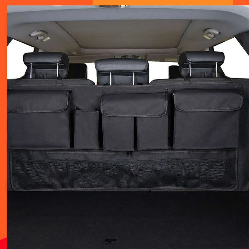 Nuovo organizer multitasche per bagagliaio per auto, borsa portaoggetti per sedile posteriore con 9 tasche, tasca portaoggetti universale in tessuto Oxford impermeabile