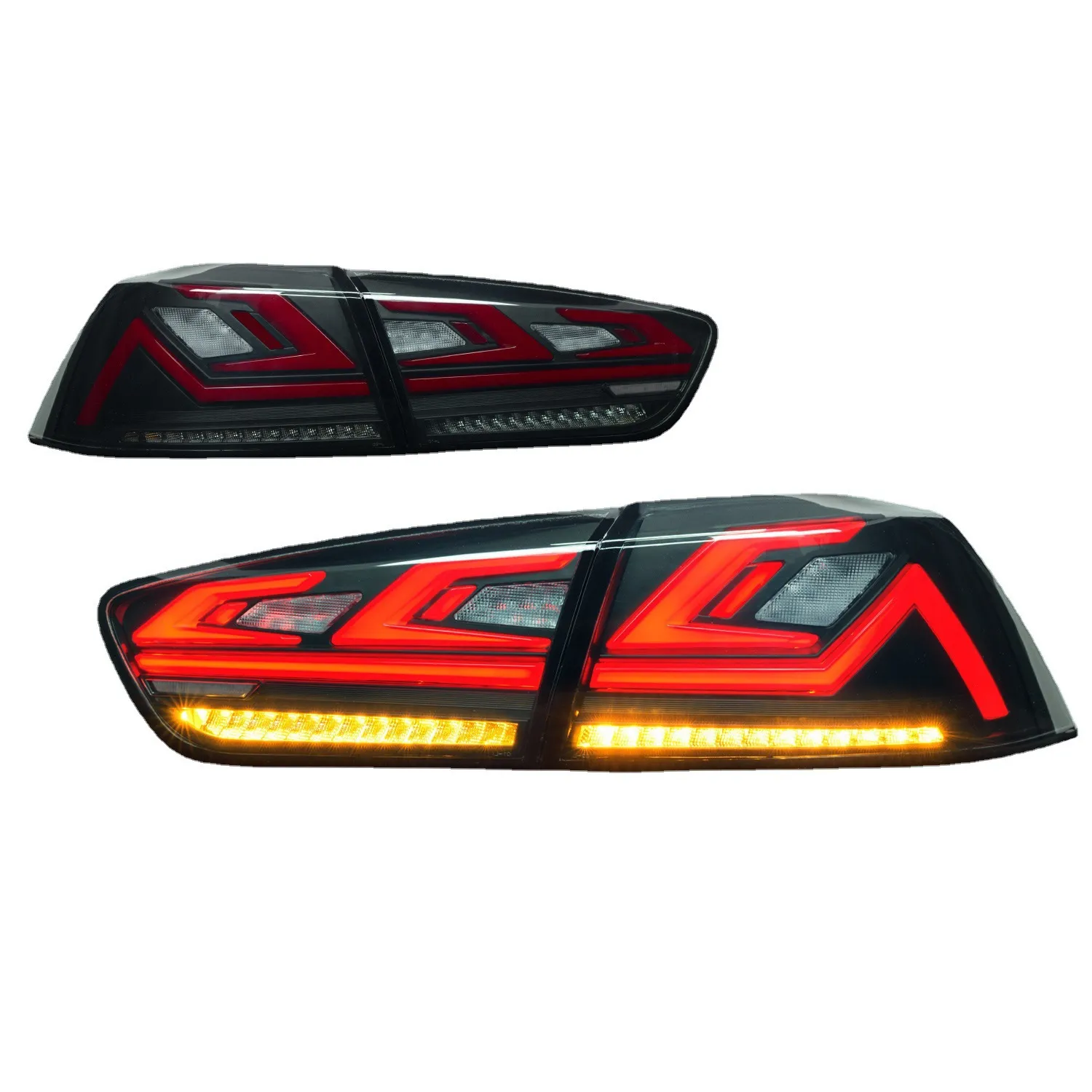Inginuity Time Luces Traseras LED Para Mitsubishi Lancer & Lancer EVO 2008-2017 Con Arranque De