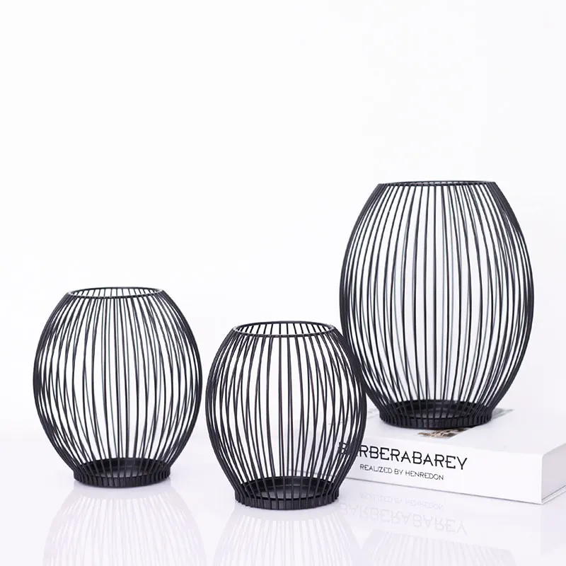 Vintage Iron And Metal Black Lantern Candlestick Holder Kmart For