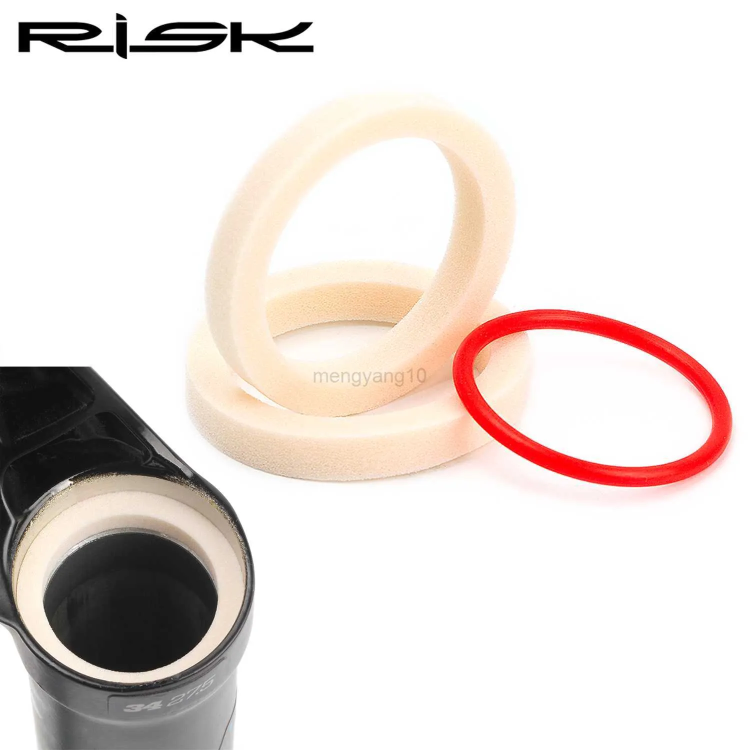 Tools Bicycle Sponge Ring Oil Sealed Foam Bike Front Fork For Rockshox Manitou Sponges Itinerary O-ring 32/34/35/36mm HKD230804