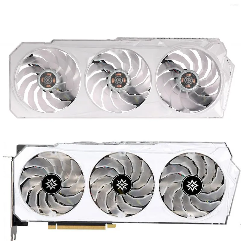 Enfriamiento de computadora 90mm TH9215S12H-PDB03 ventilador enfriador reemplazar para GALAX GeForce RTX 3070 8GB BOOMSTAR tarjeta gráfica de vídeo refrigeración con funda