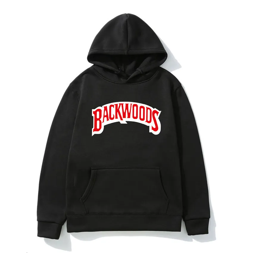 Herrtröjor tröjor backwoods hoodie män kvinnor jogging träning tröjor hoodies harajuku streetwear casual mode överdimensionerade män kläder 230804