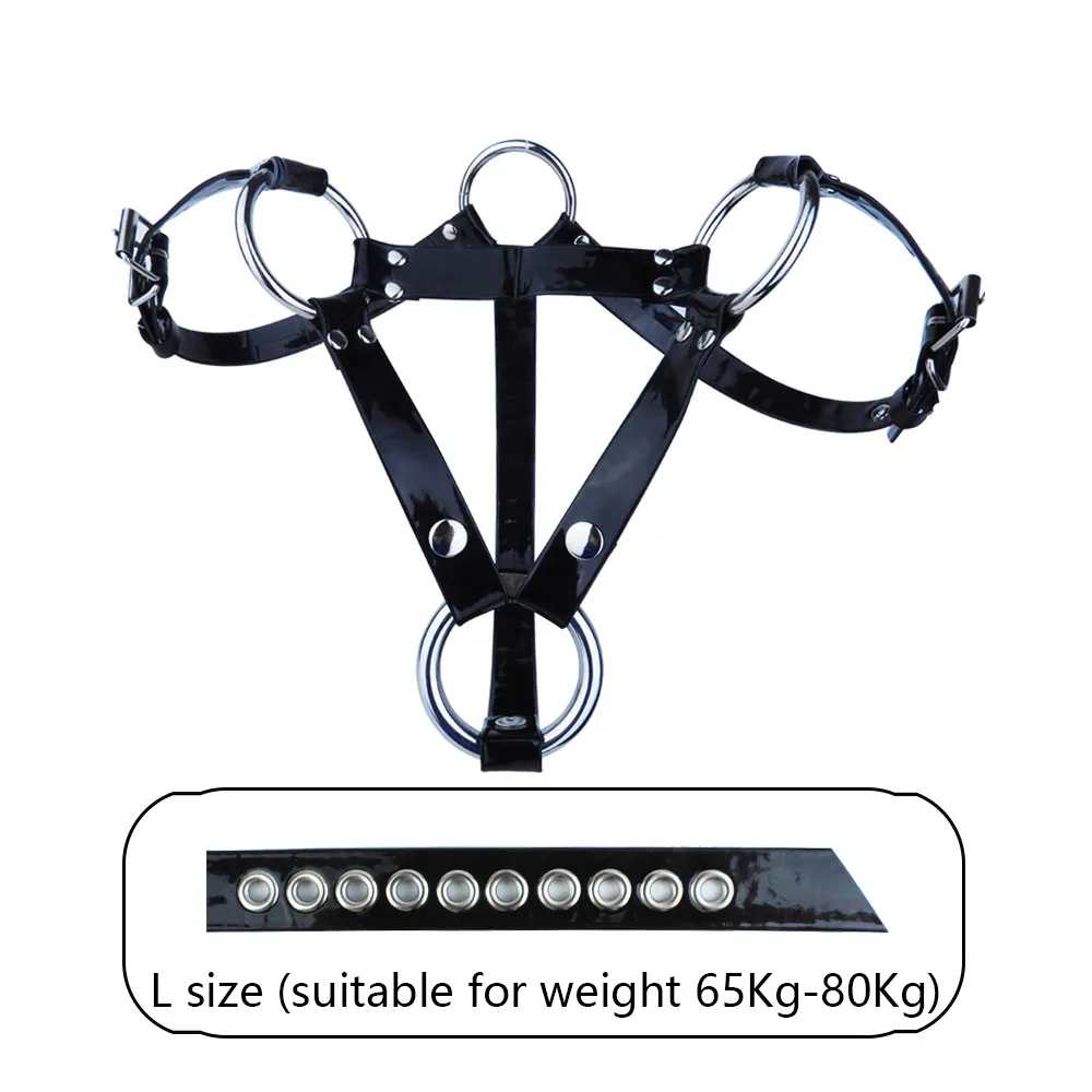 Adjustable Chastity Device With Pu Leather Belt For Comfort_voghion.com
