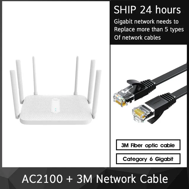 Extensor Wifi 1200Mbps Repetidor De WiFi Para Casa Largo Alcance