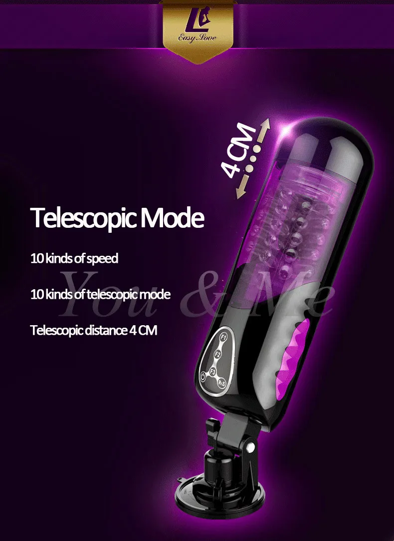Electric Automatic Masturbator With Heating And Piston Function_voghion.com