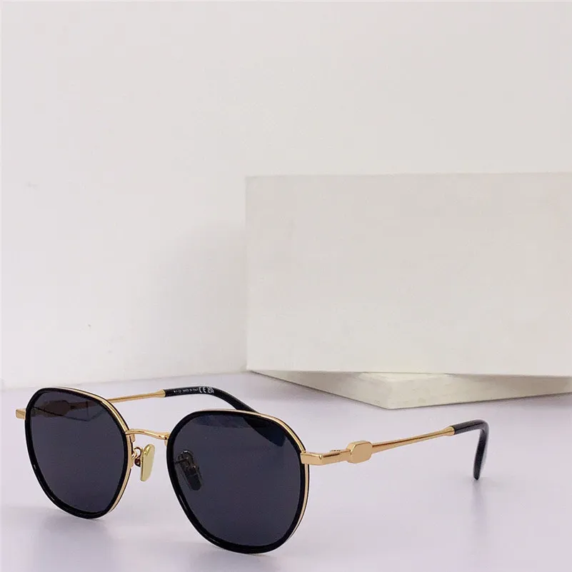Ny modedesignpilot solglasögon 50201 metallram och acetat innerram enkel populär stil mångsidig utomhus UV400 -skyddsglasögon