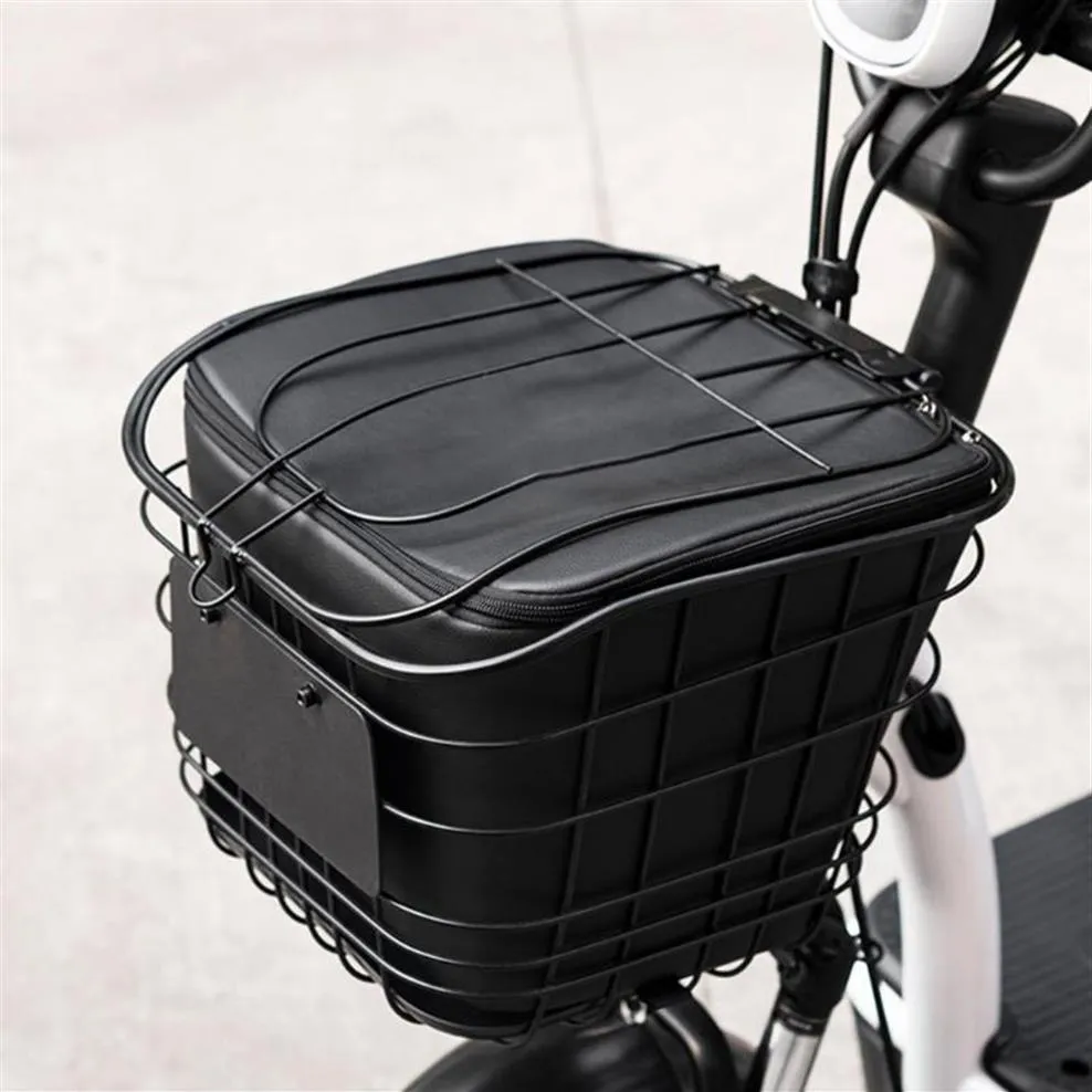 Storage Bags 7 10L Bicycle Front Basket Bike Seat Frame Rack Trunk Bag Zipper Waterproof Larger Capacity Accessories For Outdoor352i