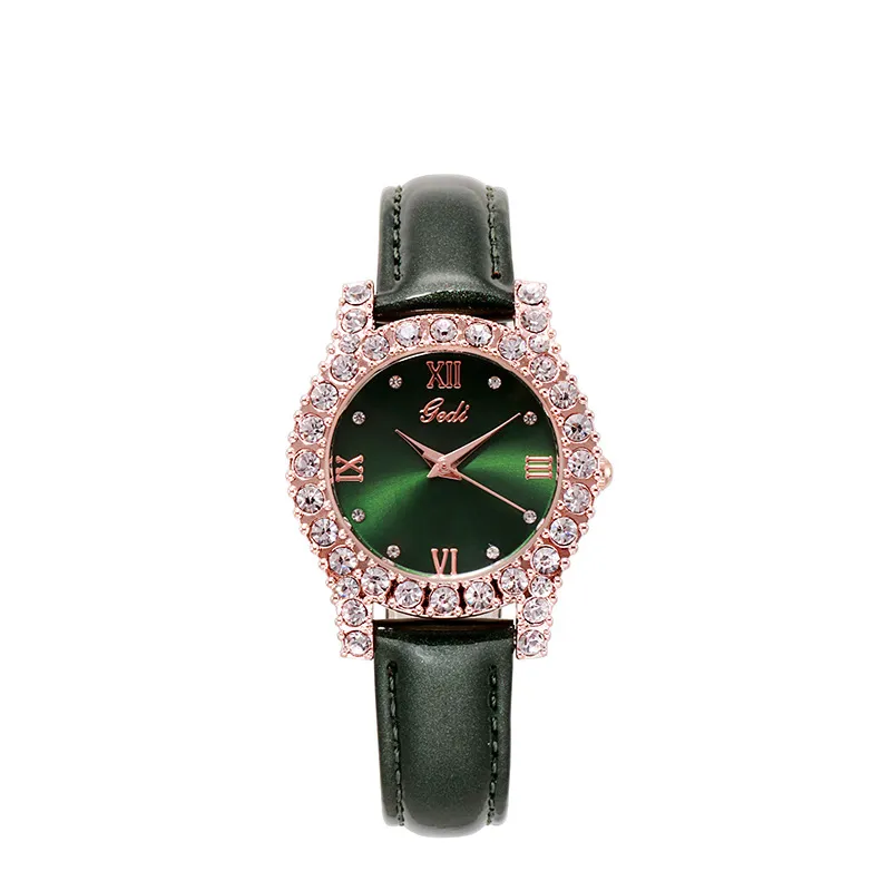 Montre femme édition limitée montres décontractées de haute qualité design de luxe Quartz-batterie étanche 33mm montres