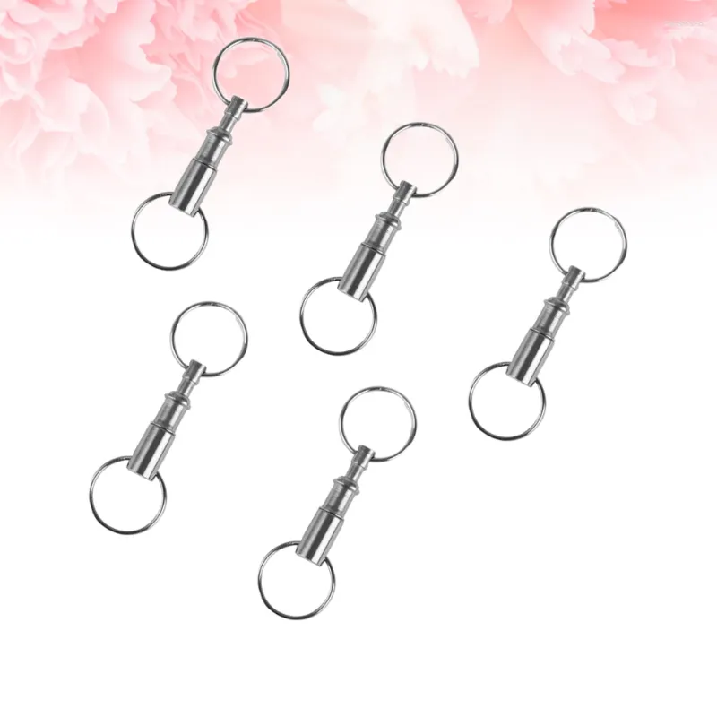 Porte-clés 15 pièces porte-clés de voiture anneau de fer cadeau créatif porte-clés porte-clés amovible pendentif suspendu détachable