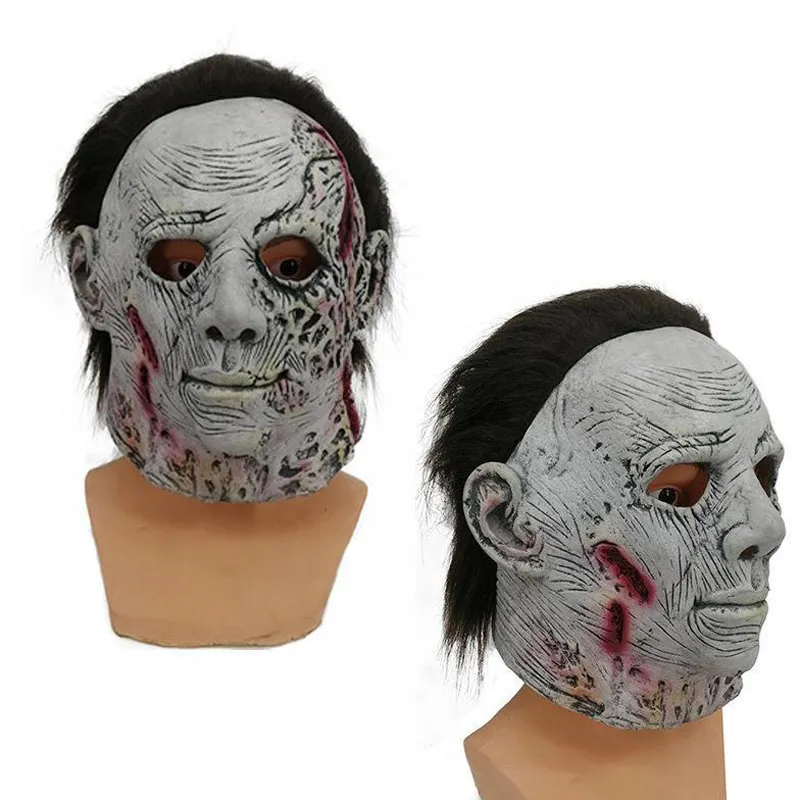 Masques de fête Halloween Michael Myers Cosplay Film Macmeyer Horror Latex Dressing Props