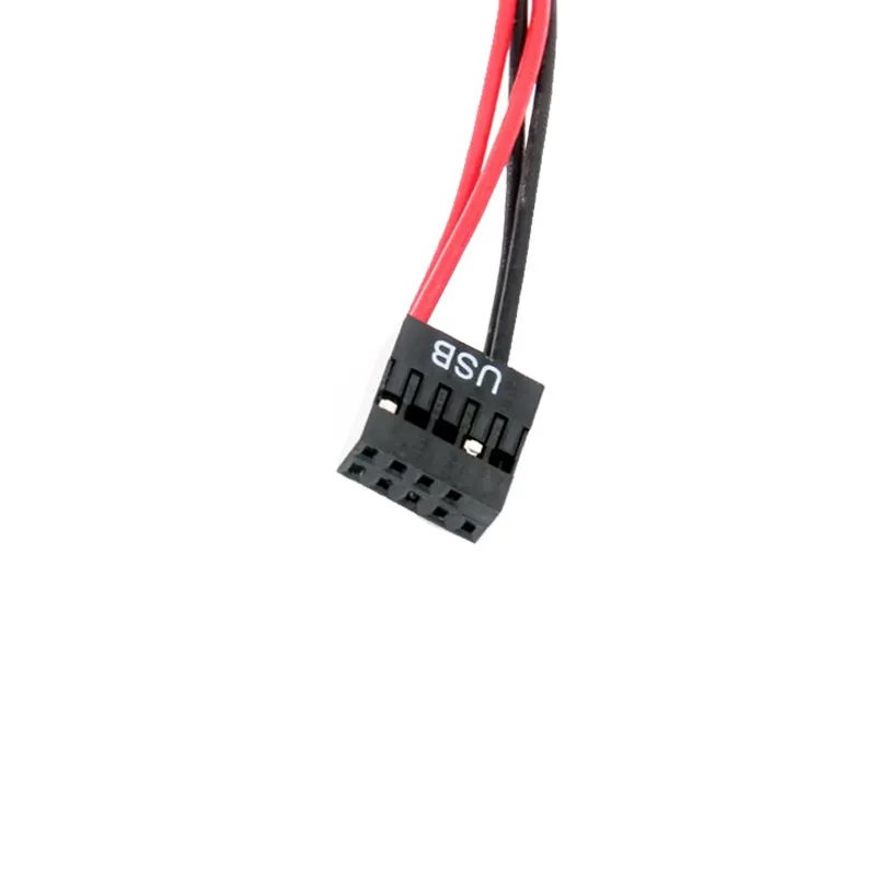 USB de 9 pinos para cabo de alimentação SATA Cabo alimentado por disco rígido de notebook de 2,5 polegadas SSD de desktop Itx All-in-one PC placa-mãe 22AWG 35cm