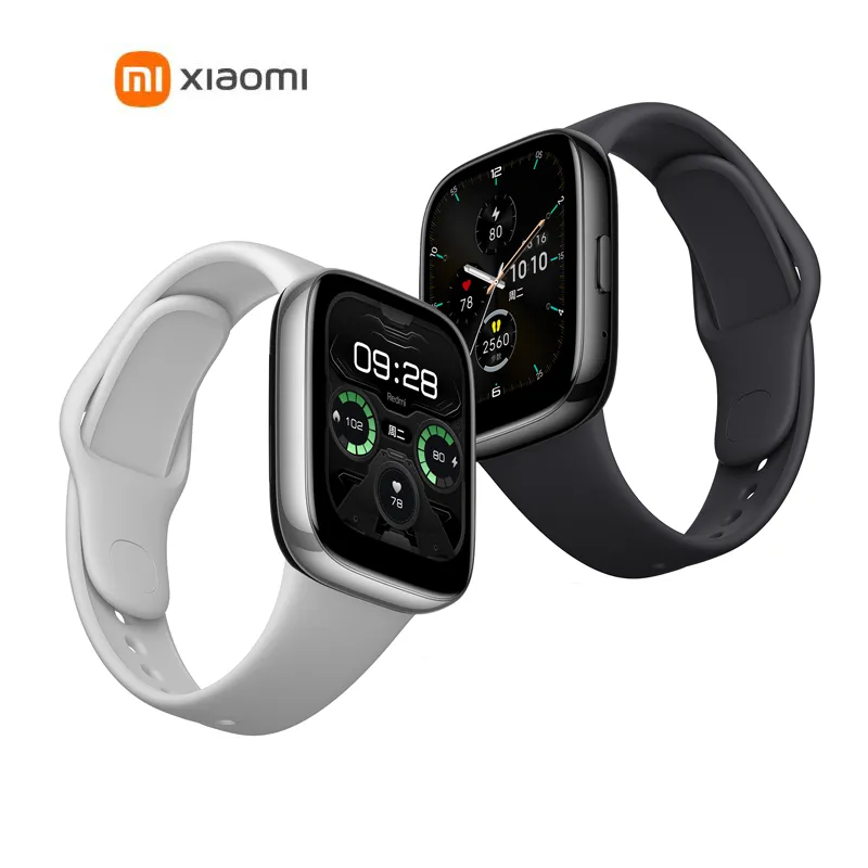 Xiaomi Redmi Watch 3 Actieve ondersteuning Bluetooth Spraakoproep 1.83'' Groot LCD-scherm Bloedzuurstof Hartslag 100+ sportmodi