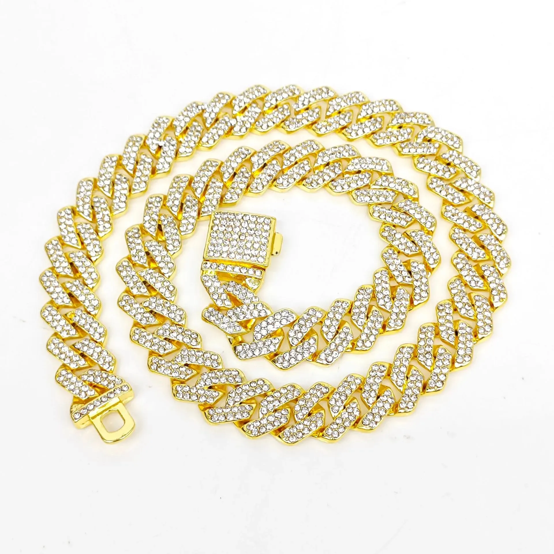 Sieraden Sieradenontwerper Vrouwen Feest Sterling Zilveren Kettingen Voor Mannen Cubaanse Link Ketting Hart Ketting CYG238051-6_voghion.com
