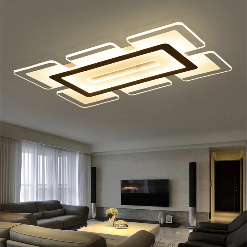 Plafoniere moderne in acrilico per la camera da letto del soggiorno Lampada da soffitto a led Apparecchi di illuminazione Lampada per rinnovamento domestico